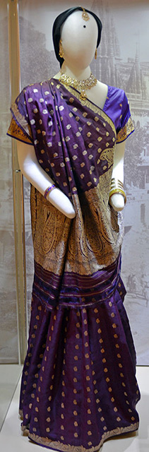 Silk sari - PAMA Collections.