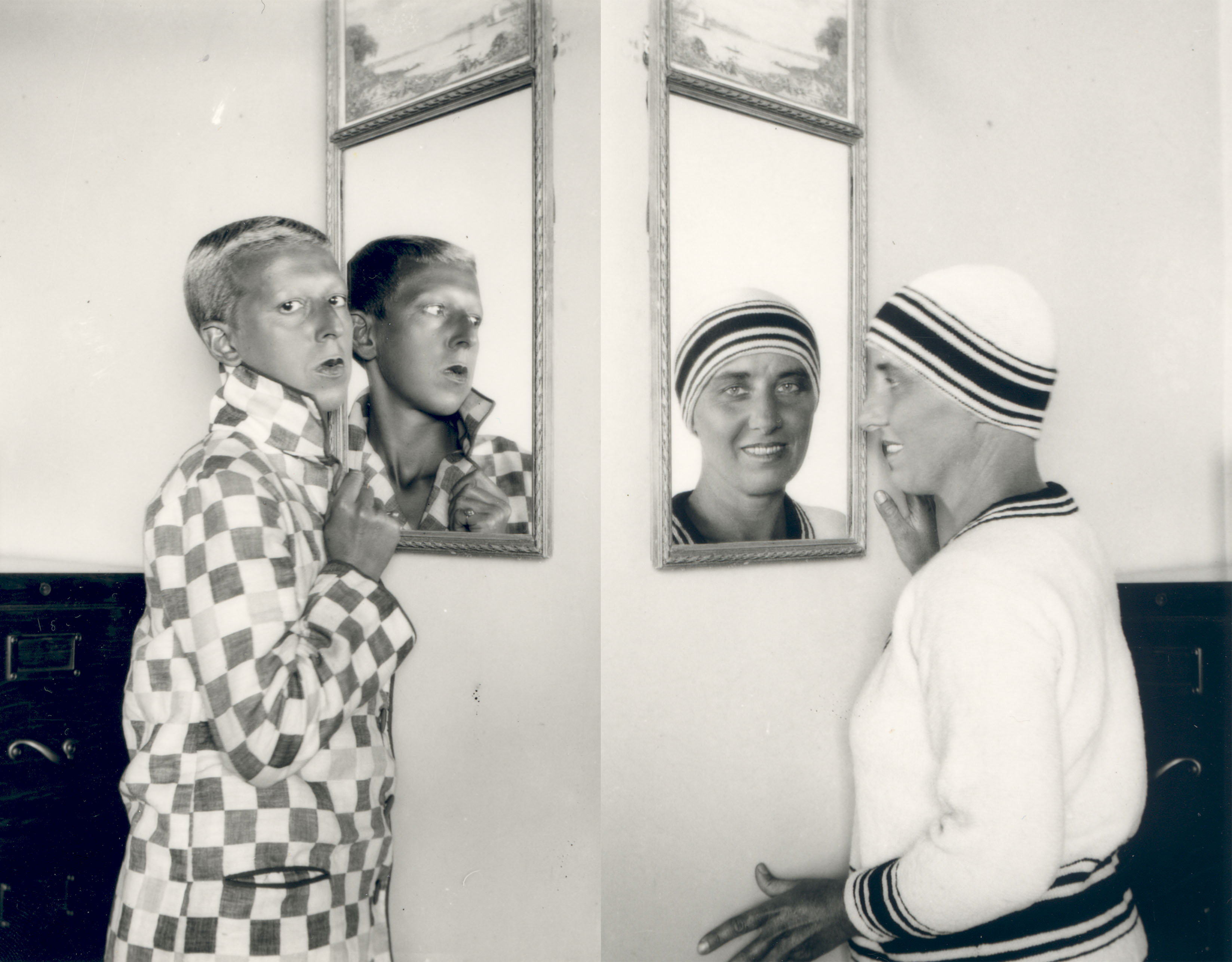 Facing Claude Cahun & Marcel Moore