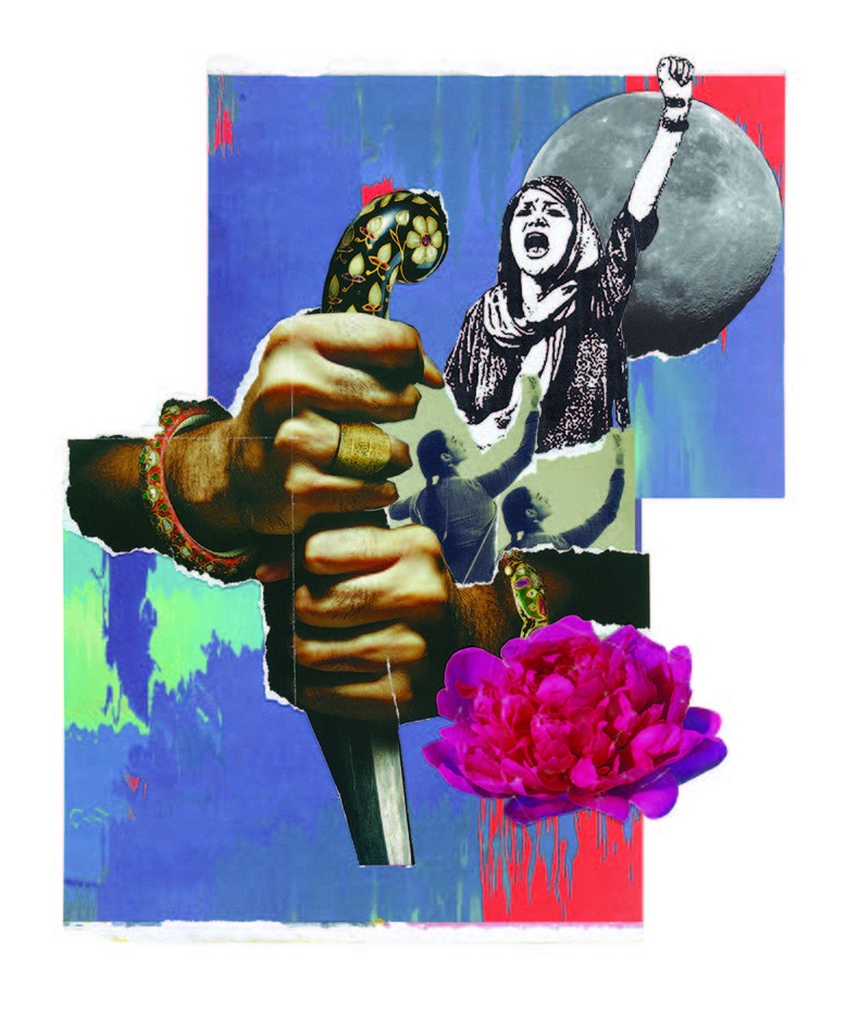 Pamila Matharu, INDEX #2 (sword & flower), 2019, archival pigment print