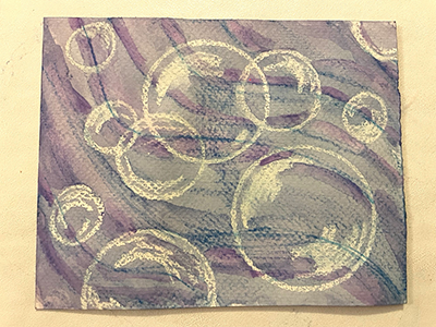 Bubble drawing