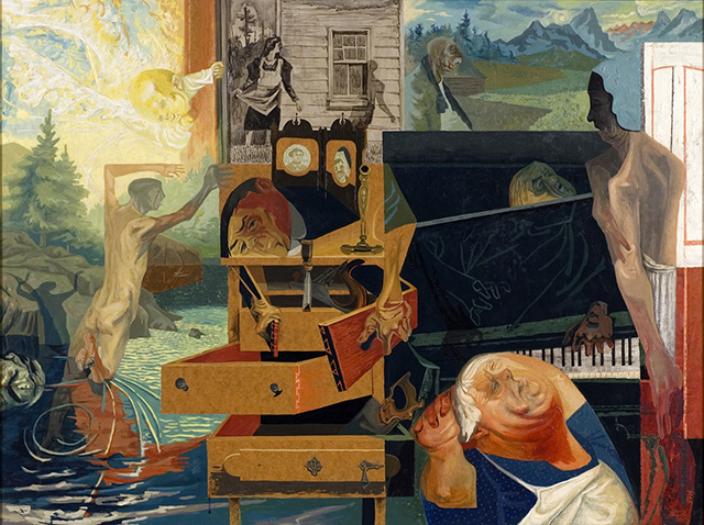 Frederick Hagan (Canadian, 1918 - 2003) Lives of Muskoka Desiring 1873, 1965
