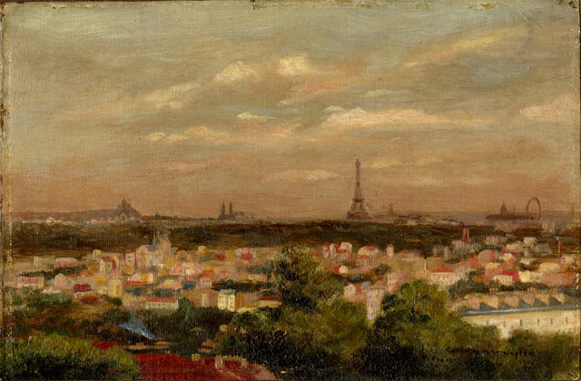 skyline of Paris